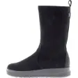 Pomar Utu Gore-Tex damestøvle i sort ruskind med højt skaft, set fra siden