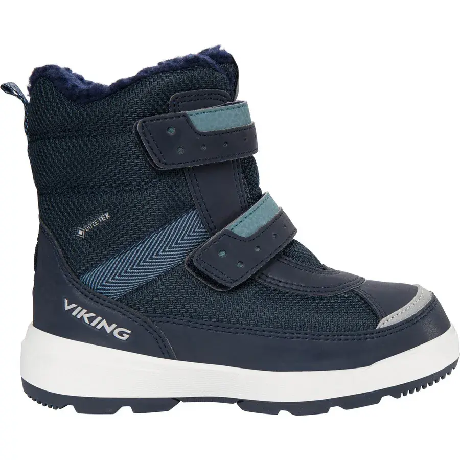 Produktbillede af Viking Play Reflex Warm GORE-TEX 2v børnestøvle i marineblå og koksgrå